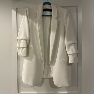 Zara Oversized Cream Blazer